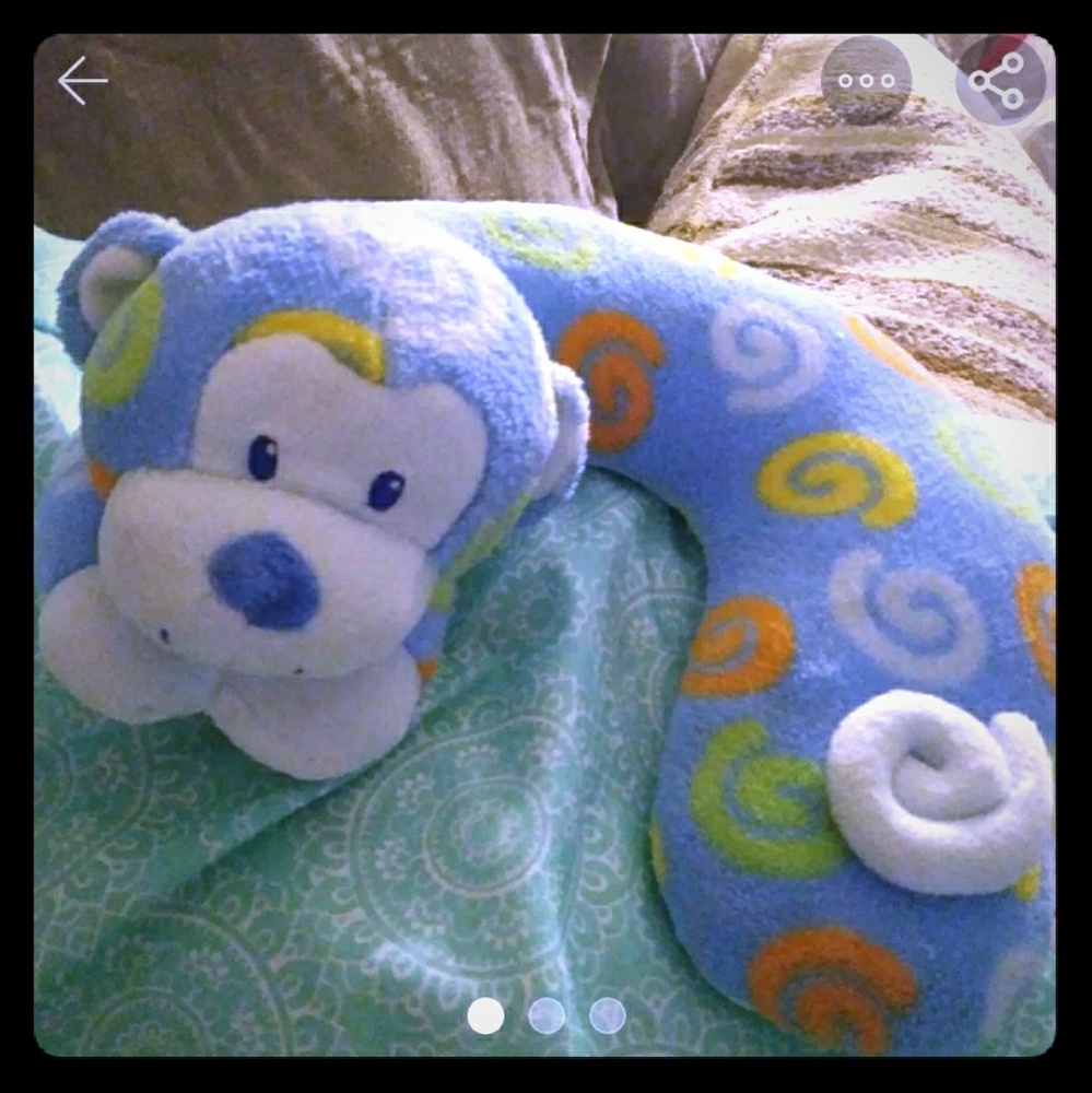 New Swirl Puppy Baby Boppy